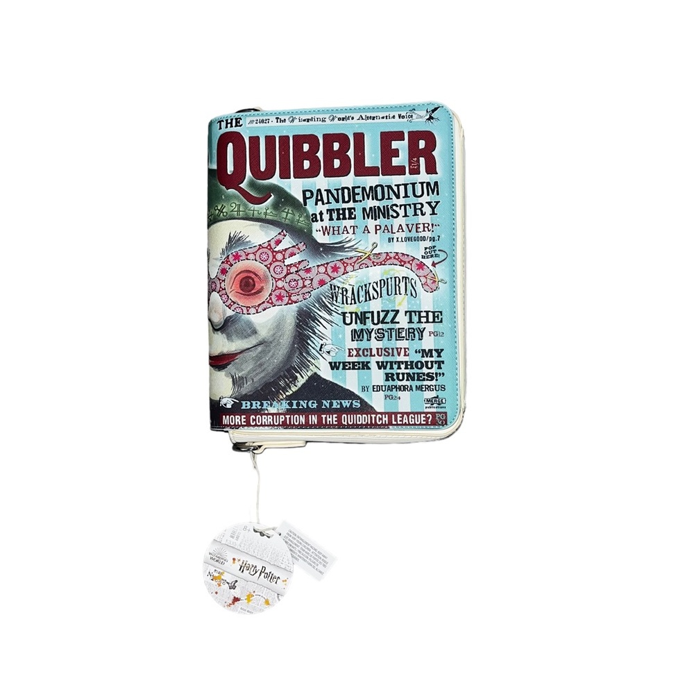 Quibbler Luna Lovegood Loungefly handbag Harry Potter NWT